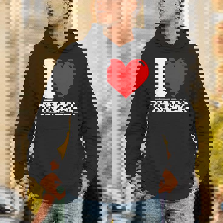 私はテレサが大好きです パーカー