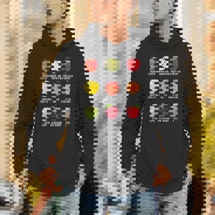 秋のリンゴ狩りアップルオーチャード ボーホー ファームフェッシュ パーカー