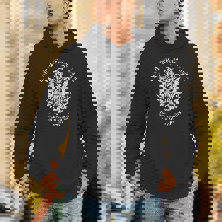 米国沿岸警備隊 Uscgイーグルフラッグ。 Hoodie