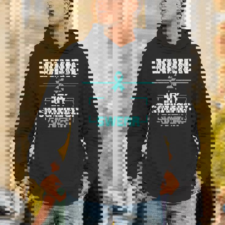 自発的に誓う可能性があります トゥレット症候群啓発 パーカー