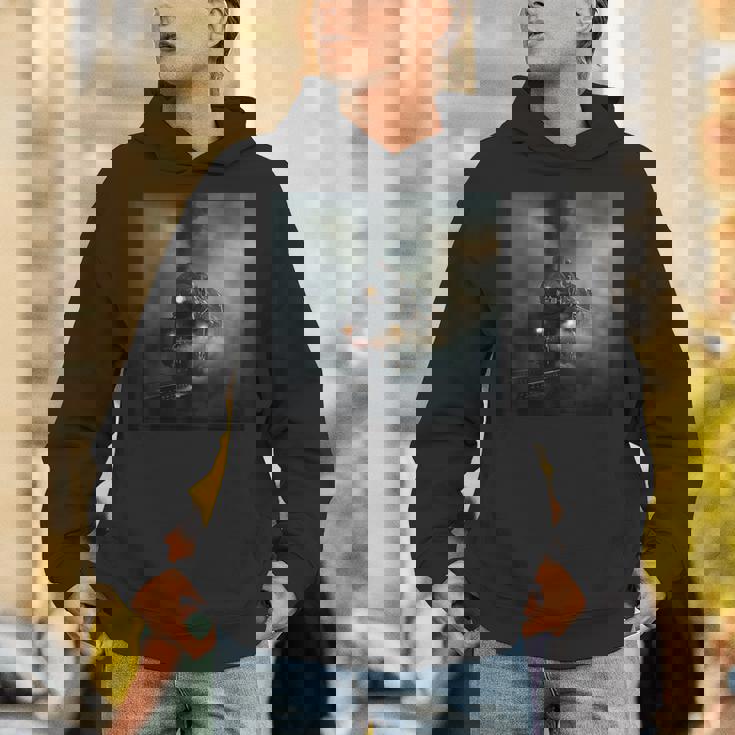 蒸気機関車 鉄道 機関車 ギフト 蒸気機関車 パーカー