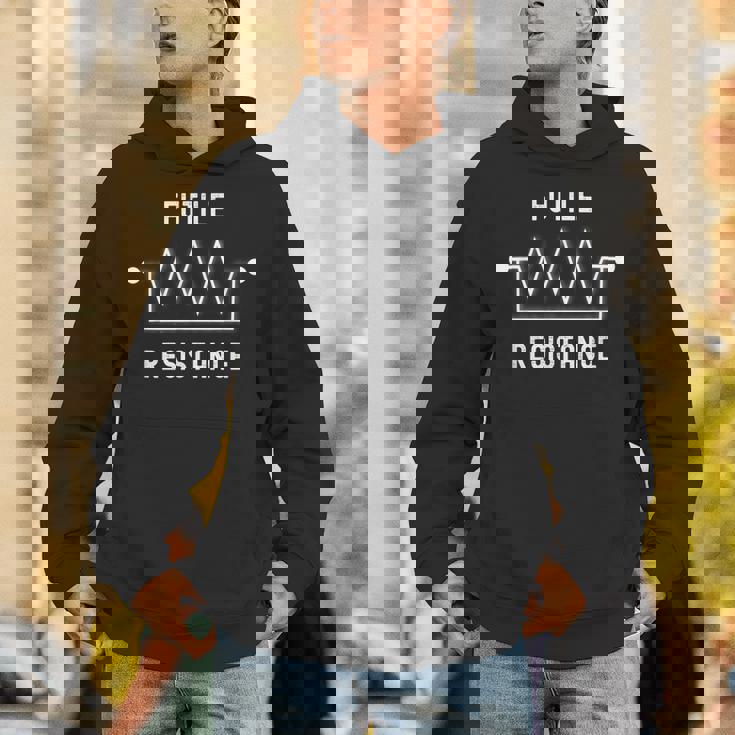 電子エンジニアの教師のための面白くて無駄な抵抗。 Hoodie