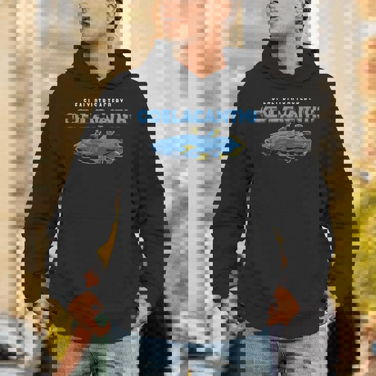 面白いシーラカンスス 魚愛好家 古典学者 Hoodie