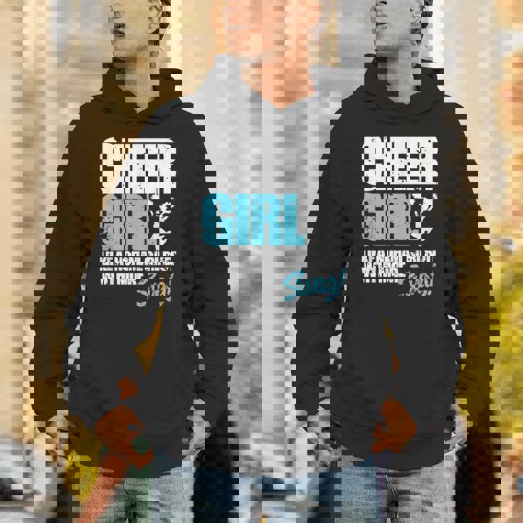 面白いチアリーダーシャツ かわいいチアリーディングガールギフト Hoodie