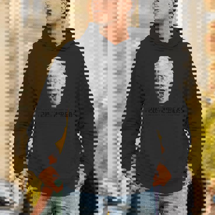 面白いボリス・ジョンソン総理大臣テーマthe Breaks Uk パーカー