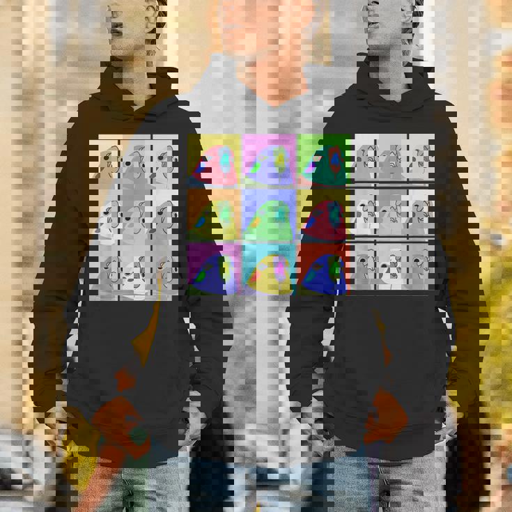 面白いポップアート オカメインコ かわいい鳥 オウム Hoodie