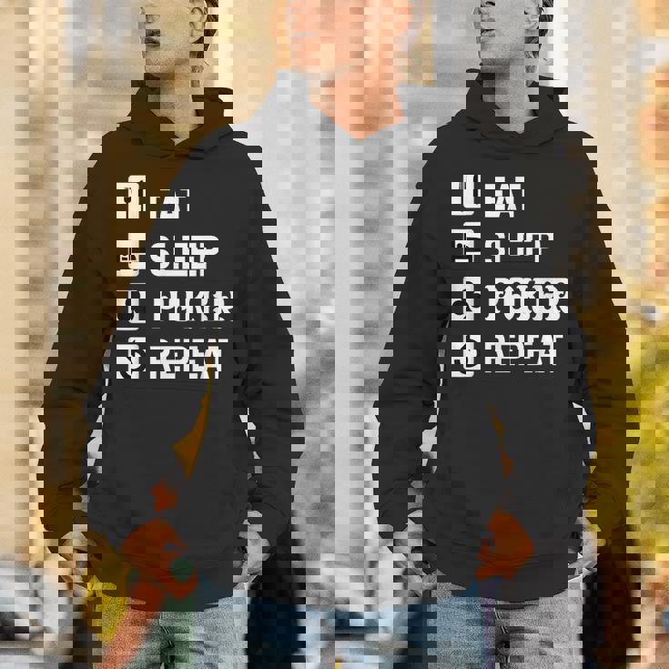 食べる 睡眠 ポーカー リピート トランプ ゲーム ホールデム パーカー