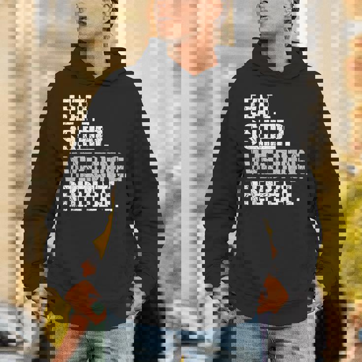 食べる睡眠溶接リピート溶接機 Hoodie