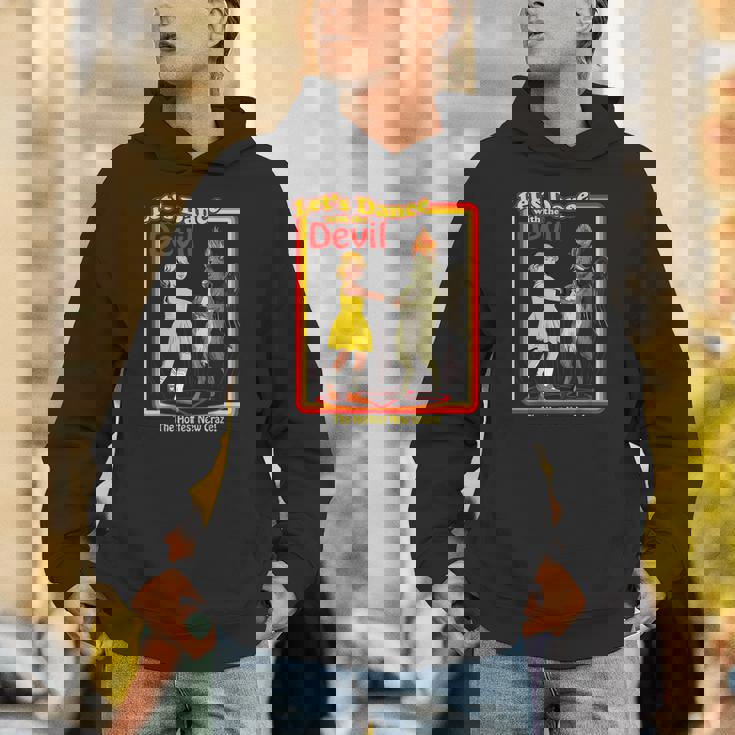 魔法のは、悪魔バフォメット悪魔と踊ってみましょうおかしい Hoodie