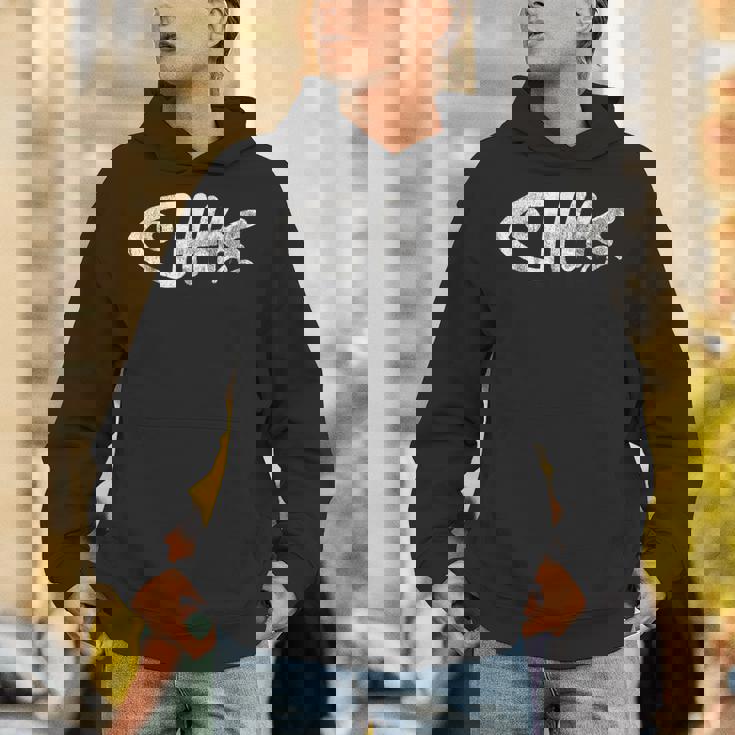 魚の骨格、面白い動物。 パーカー