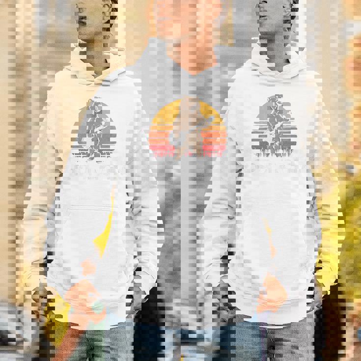 Appalachia Bluegrass Banjo Bear Retro パーカー