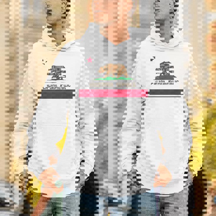 California Republic ノベルティ カリフォルニアベア カリフォルニアフラッグ パーカー