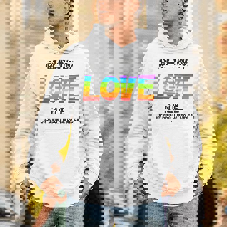 Celebrating Love Lgbtq ゲイプライドグッズ レズビアンレインボー パーカー