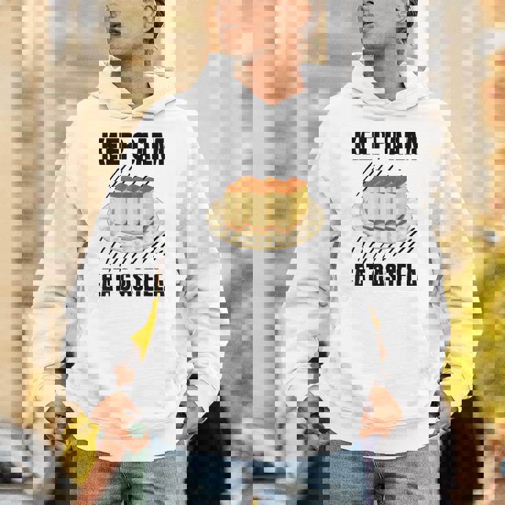 Keep Calm Eat Castella ヴィンテージ グランジ カステラ ケーキ好き Hoodie