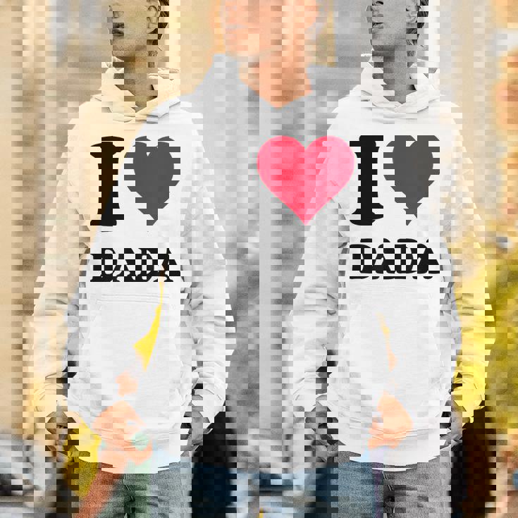 I Love Dada パーカー