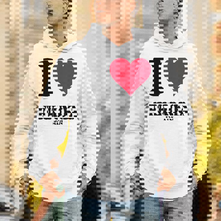 I Love Fukuoka パーカー