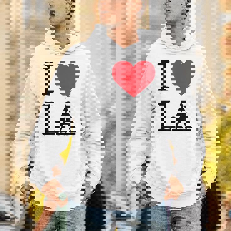 I Love La Top I Heart Los Angeles バケーションギフト パーカー