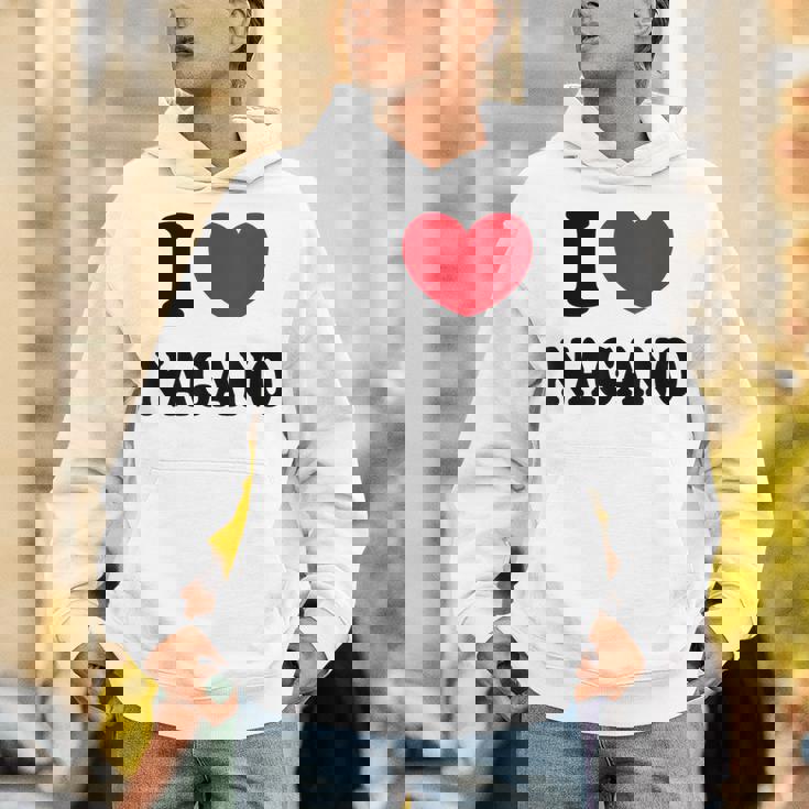 I Love Nagano 長野大好き パーカー