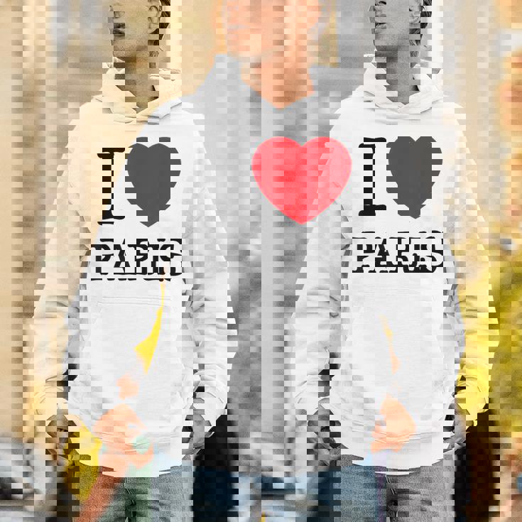 I Love Paris Graphic Novelty & Cool s パーカー