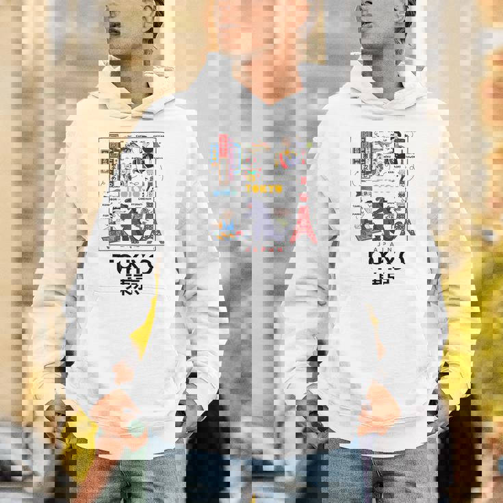 I Love Tokyo Wonderful Tokyo Japan Culture Doodles Graphic パーカー