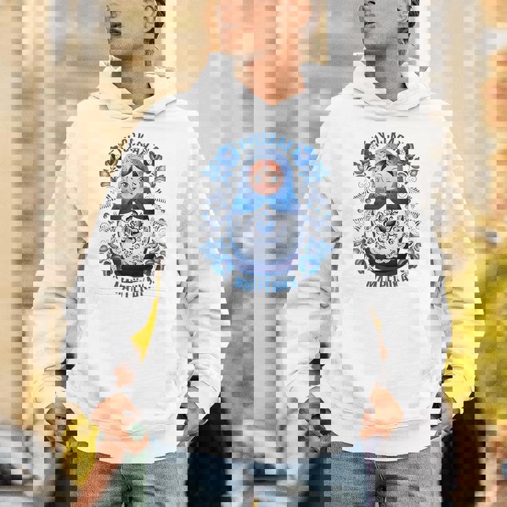 Matryoshka ロシア人形 Gzhelより パーカー