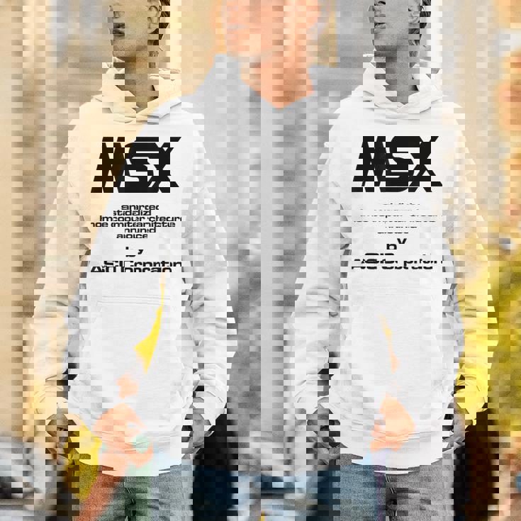 Msx コンピューター Hoodie