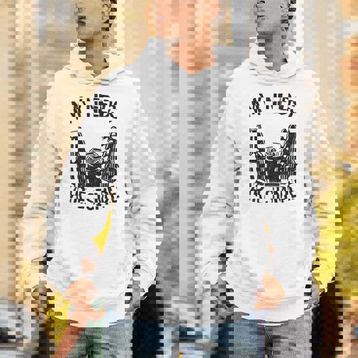 My Needs Areimple Guitars ビール愛好家 ギタリストギター パーカー