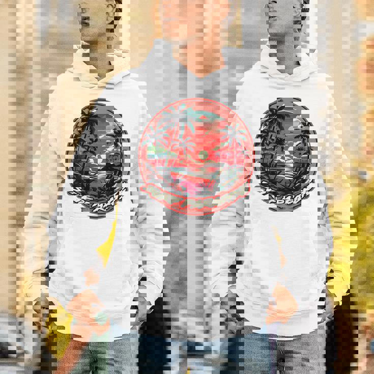 バックプリント Onlyurf Paradise クール サーファー ビーチ オーシャン Hoodie