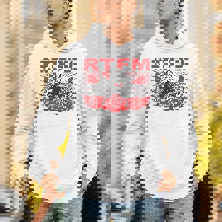 Rtfm ミームをマップ パーカー