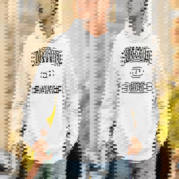 【バックプリント・背中側】北海道 Hokkaido【ユニフォーム風】Jimo-T ジモティ お土産 面白い パーカー