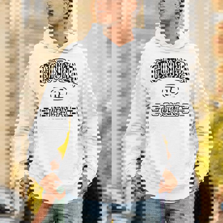 【バックプリント・背中側】群馬 Gunma【チームユニフォーム風】Jimo-T ジモティ 面白い パーカー