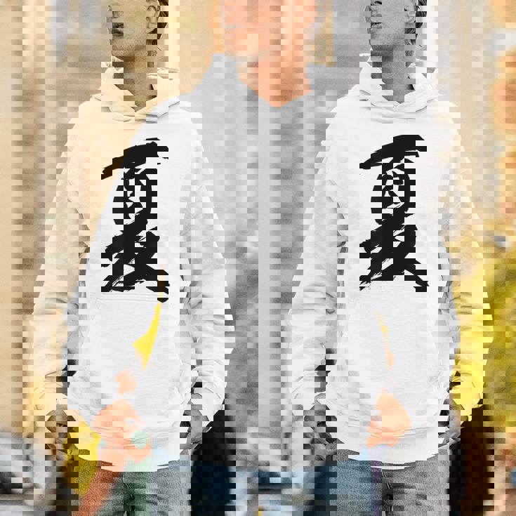 【夏】一文字 漢字 日本語 毛筆 書道 筆文字 言葉 和柄 日本 かっこいい お土産 海外 おもしろ 面白い 文字入り Hoodie