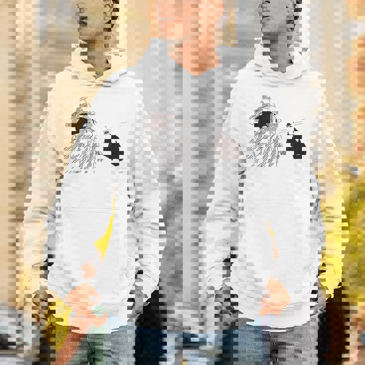 【映画】クレヨンしんちゃん 嵐を呼ぶ 夕陽のカスカベボーイズ コミックタッチ モノクロ Hoodie