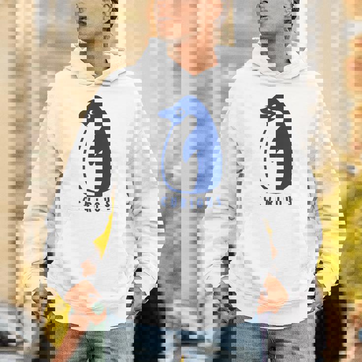 かわいいアデリーペンギン、学習者や探検家のためのミニマルアート。 Hoodie