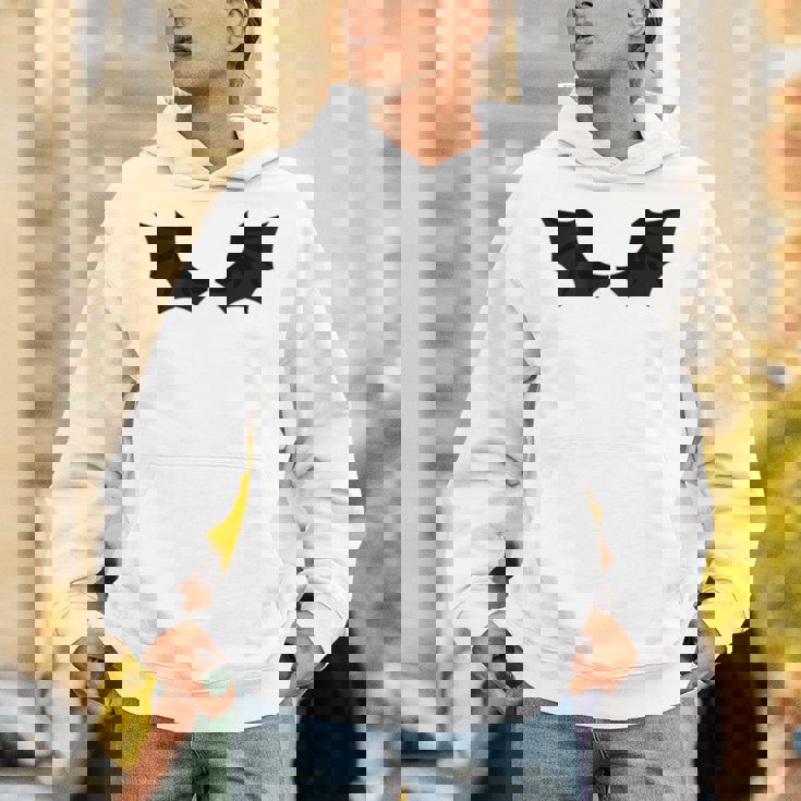 かわいいハロウィンブラックコウモリの羽 パーカー