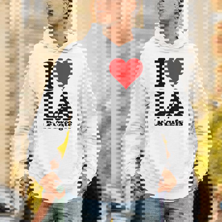 アイラブハートラロサンゼルスカリフォルニア Hoodie