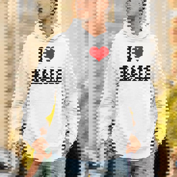 アイラブバリハートバリバケーション パーカー