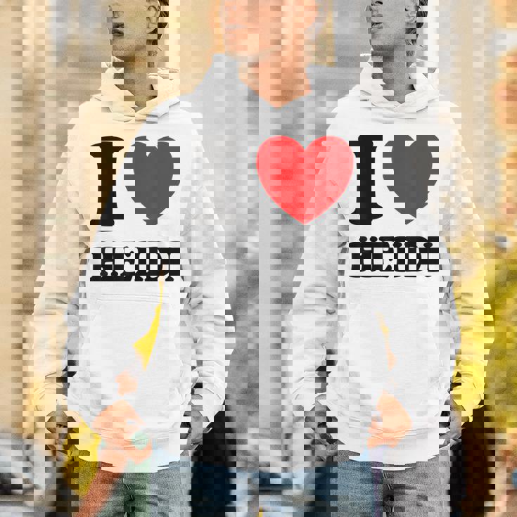 アイ・ラブ・ハイジ パーカー