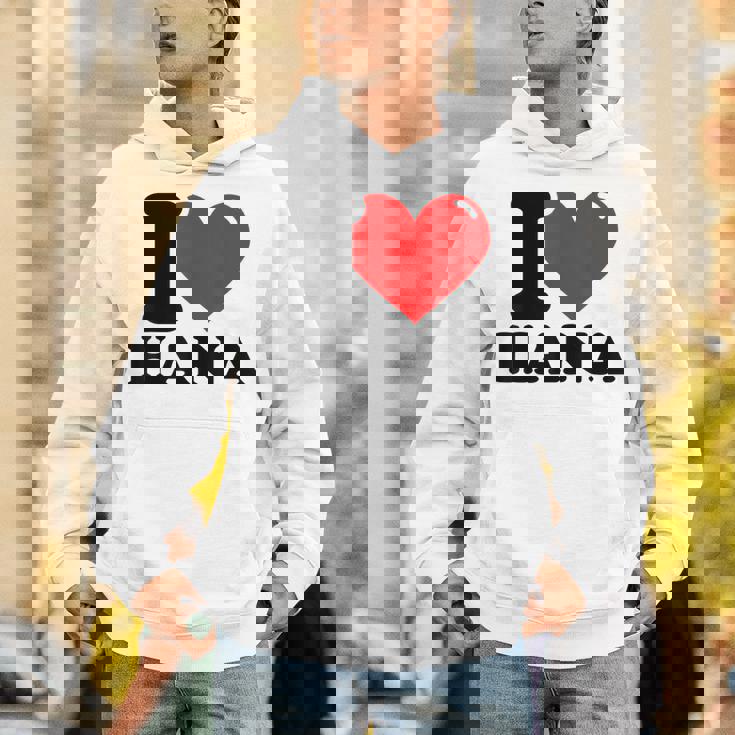 アイ・ラブ・ハナ パーカー