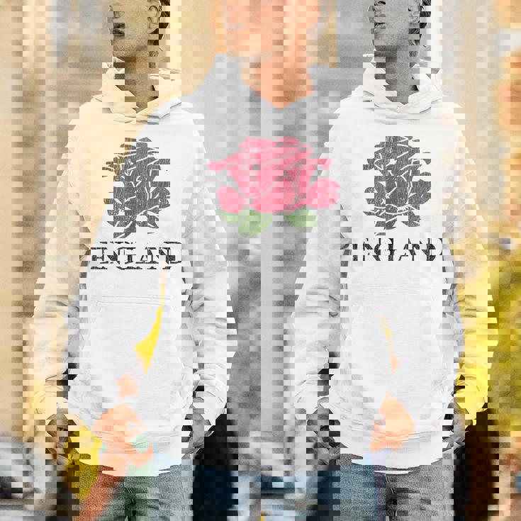 アンティーク調のイングリッシュラグビーシャツ パーカー