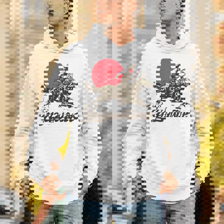 イエローストーン国立公園 カウボーイ&馬 ラングラー ビンテージ パーカー