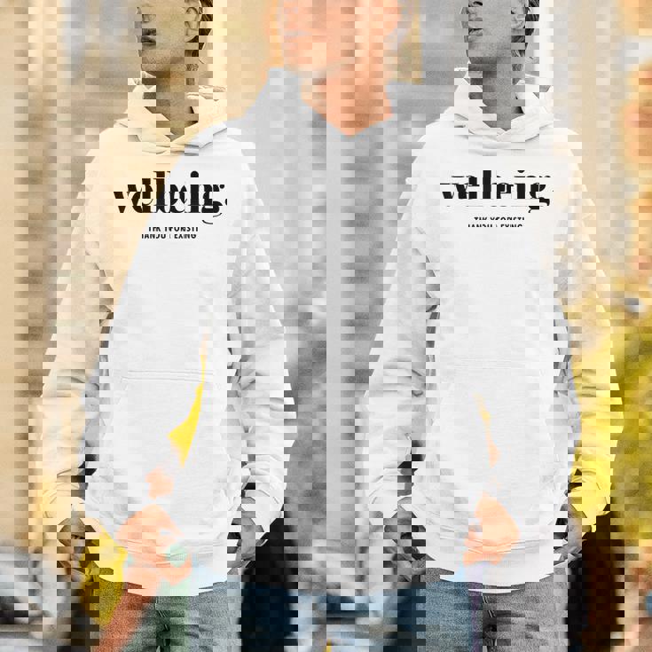 ウェルビーイング 既存に感謝 パーカー