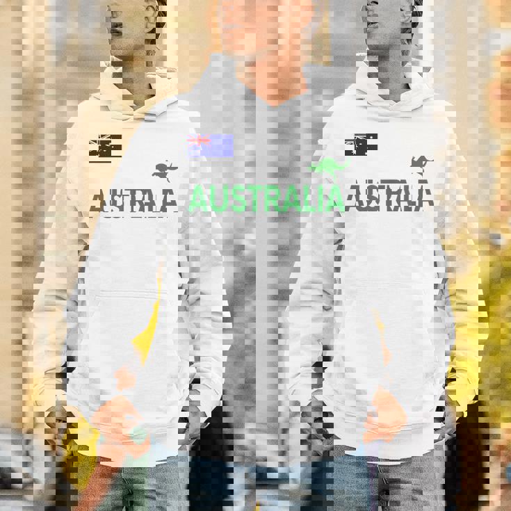 オーストラリア 国旗 カンガルー サッカー ラグビー フットボール 水泳 応援 パーカー