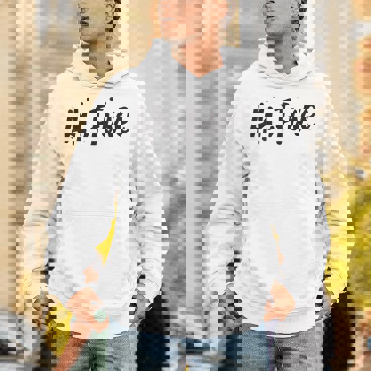 キッズ Hi Five 5Th Birthday 5歳 パーティー 幼稚園 パーカー