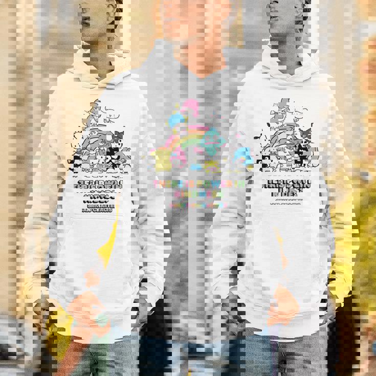 サンリオキャラクターズ Usデザイン レインボー 長袖tシャツ パーカー