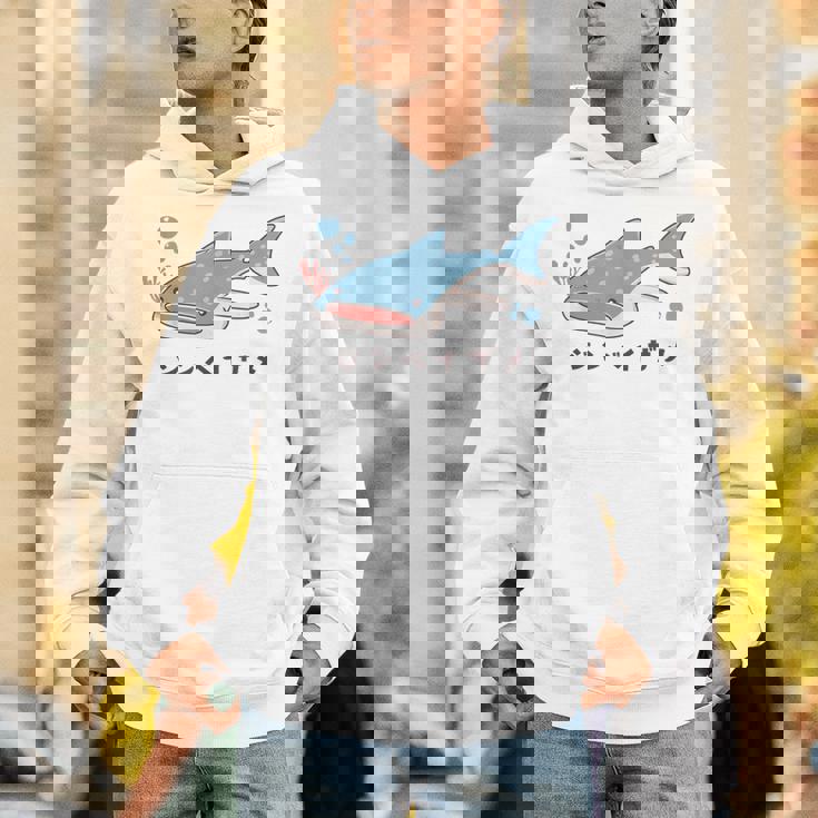 ジンベイザメ ジンベエザメ 甚兵衛鮫 サメの仲間 魚類 簡単 かわいい イラスト ジンベイザメ 好き パーカー