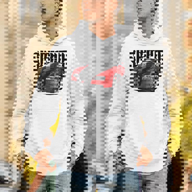 スー、スポーツカー、マッスルカー、レースカーのtシャツ。 パーカー