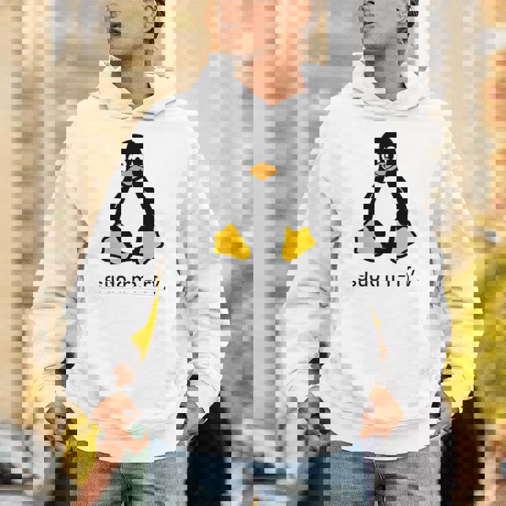 タックスlinuxペンギン-Sudorm-Rfコンピューターサイエンスコンピューター Tux Linux Hoodie