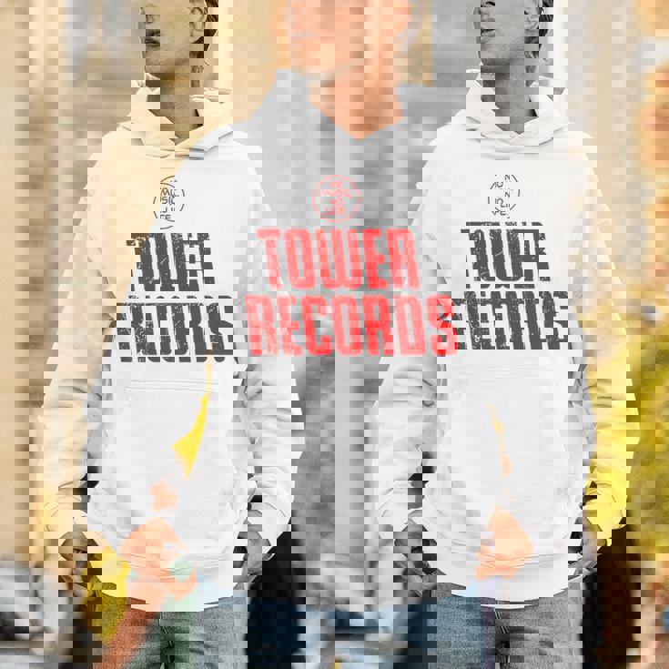 タワーレコードミュージック レトロ ヴィンテージ パーカー