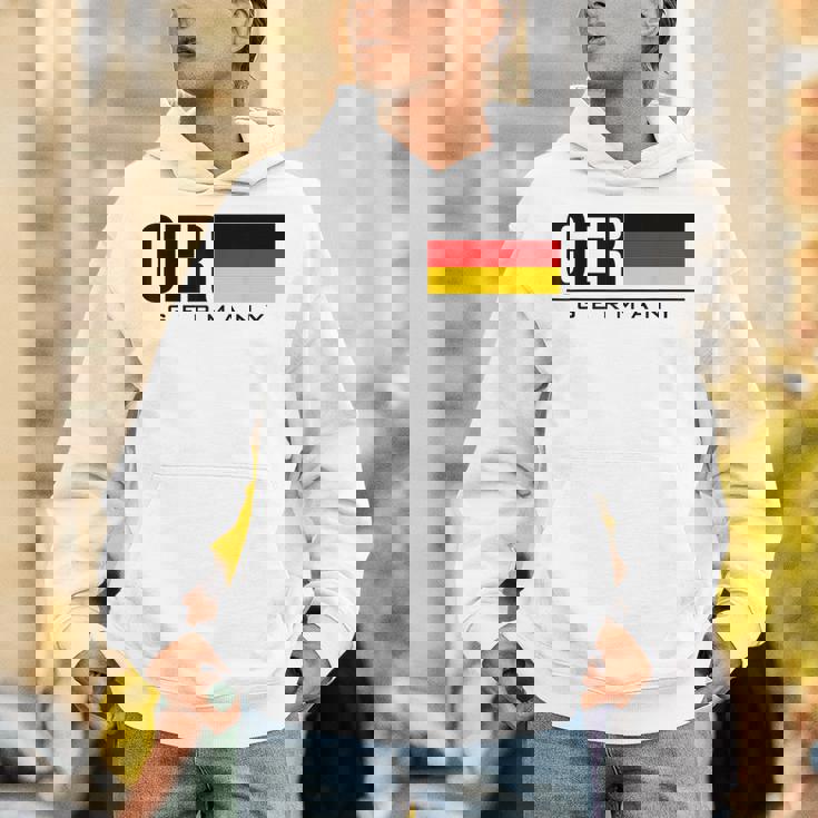 ドイツ 国旗 ドイツ カントリーコード Gerスポーツゲーム アスリート パーカー